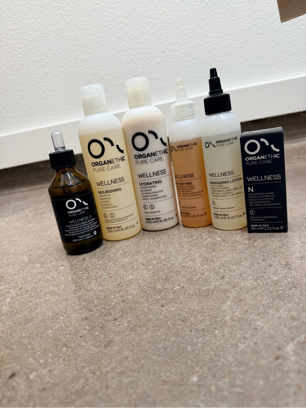 OrganethicPure Care Wellness Hair Treatment Set for psoriasis– White & Black